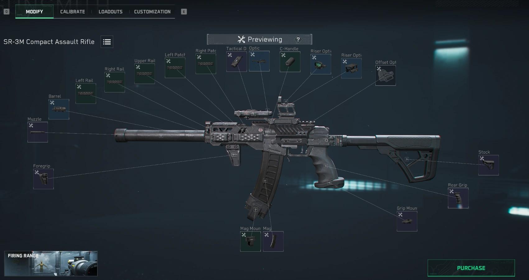 SR-3M Stealth Build (Balanced Hip-Fire) attachments