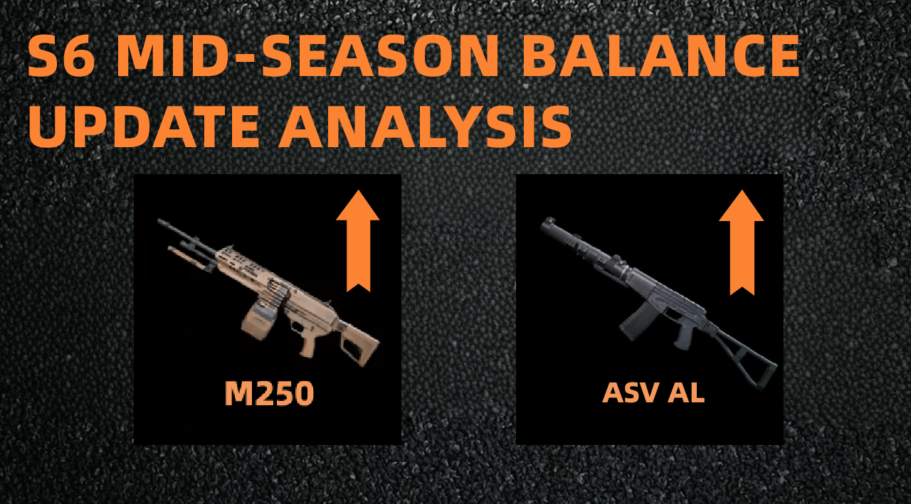 S6シーズン中盤武器バランス更新 — 完全解析